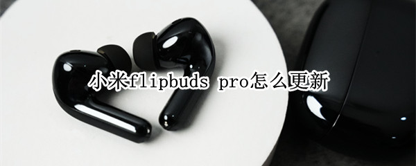 小米flipbuds 小米flipbudspro