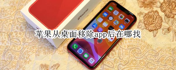 苹果从桌面移除app后在哪找 苹果从桌面移除app后在哪找 忘记app名称