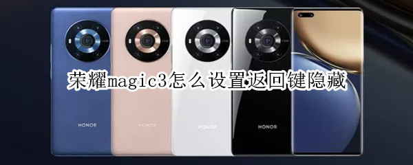 荣耀magic3怎么设置返回键隐藏（荣耀magic2怎么设置返回键隐藏）
