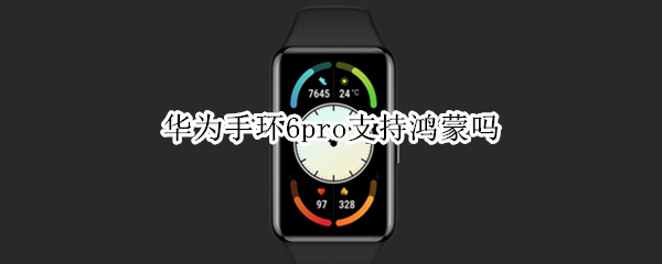 华为手环6pro支持鸿蒙吗（华为手环6会支持鸿蒙吗）
