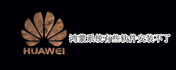 鸿蒙系统有些软件安装不了（鸿蒙系统有些软件安装不了软件）