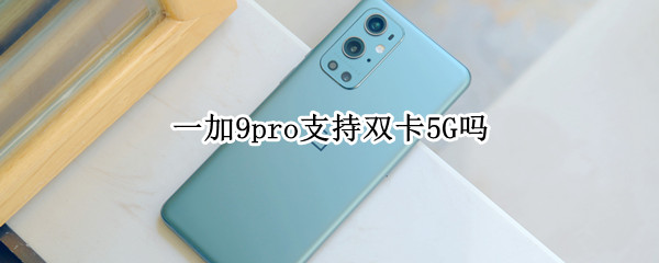 一加9pro支持双卡5G吗 一加9pro支持双电信卡吗