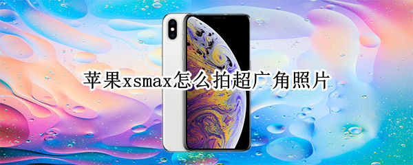 苹果xsmax怎么拍超广角照片（苹果手机xsmax有超广角拍照功能吗）