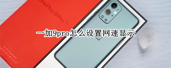 一加9pro怎么设置网速显示 一加9怎么设置网络