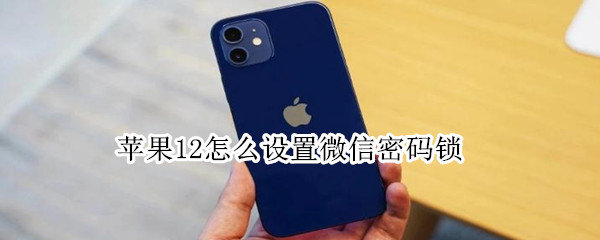 苹果12怎么设置微信密码锁 苹果12怎么设置微信密码锁屏时间设置几个小时合适