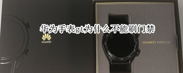 华为手表gt为什么不能刷门禁（华为手表gt2为什么不能刷门禁）
