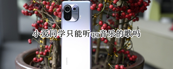 手机小爱同学只能听qq音乐的歌吗 手机小爱同学只能听qq音乐的歌吗怎么设置