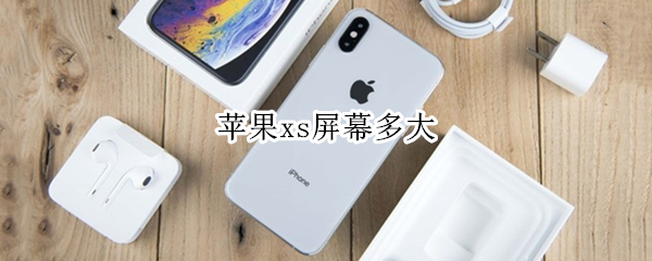 苹果xs屏幕多大（苹果xs屏幕多大尺寸）
