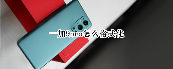 一加9pro怎么格式化（一加9pro怎么格式化u盘）