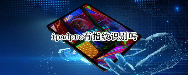 ipadpro有指纹识别吗（iPadpro有指纹吗）