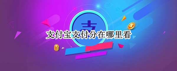 支付宝支付分在哪里看