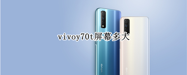 vivoy70t屏幕多大（vivoy70t屏幕多大尺寸）