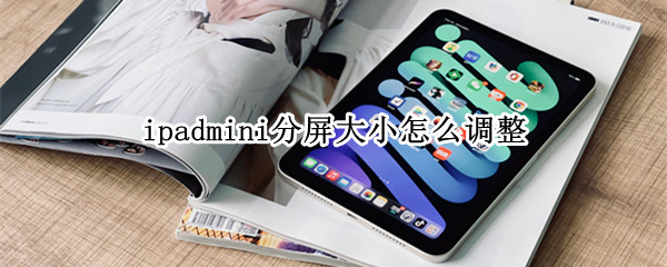ipadmini分屏大小怎么调整（iPad如何调整分屏大小）