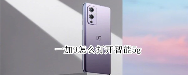 一加9怎么打开智能5g（一加9r如何开启5g）