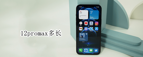 12promax多长 一个苹果12promax多长