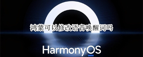 鸿蒙可以修改语音唤醒词吗（鸿蒙系统怎么自定义唤醒词）