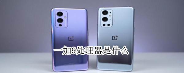 一加9处理器是什么 一加9 处理器