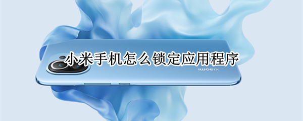 小米手机怎么锁定应用程序 怎么锁定应用不被清理