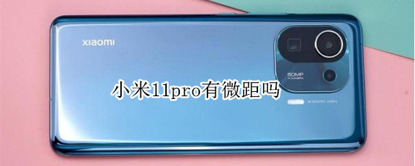 小米11pro有微距吗（小米11pro有没有微距模式）