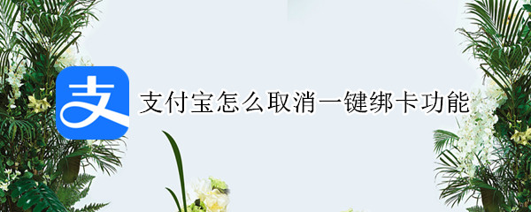 支付宝怎么取消一键绑卡功能 宝付支付怎么取消绑卡