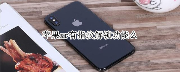 苹果xr有指纹解锁功能么（苹果xr可以使用指纹解锁吗?）