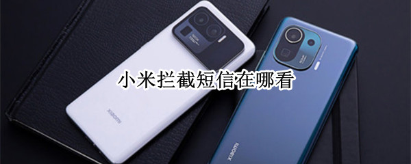 小米拦截短信在哪看（小米手机短信拦截在哪看）