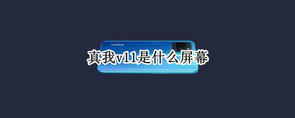 真我v11是什么屏幕（真我v11手机是什么系列）