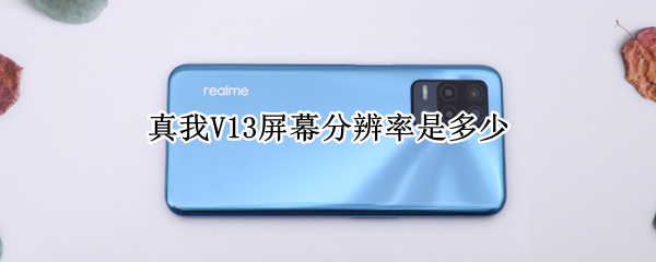 真我V13屏幕分辨率是多少 真我v13屏幕刷新率是多少