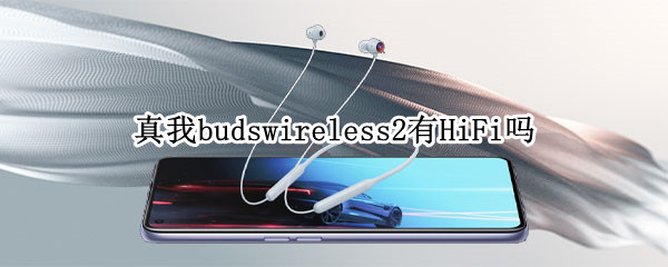 真我budswireless2有HiFi吗（realme 真我Buds Wireless 2）