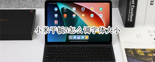 小米平板5怎么调字体大小 小米平板怎么设置字体大小