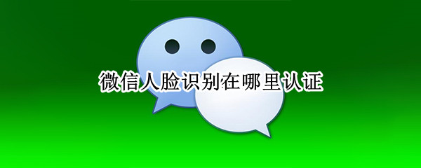 微信人脸识别在哪里认证 微信怎么设置面部解锁