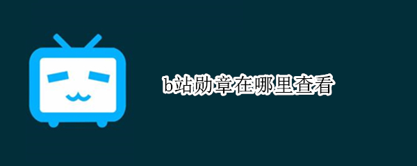 b站勋章在哪里查看（b站勋章在哪里查看得到）