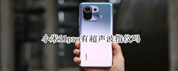 小米11pro有超声波指纹吗 小米11pro有超声波指纹吗怎么设置