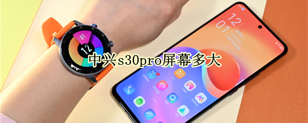中兴s30pro屏幕多大（中兴s30pro采用什么屏幕）