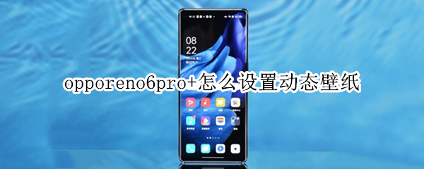 opporeno6pro+怎么设置动态壁纸（opporeno6pro怎么换壁纸）