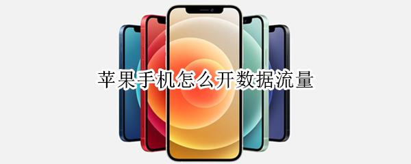 苹果手机怎么开数据流量（苹果手机怎么开数据流量快捷键）