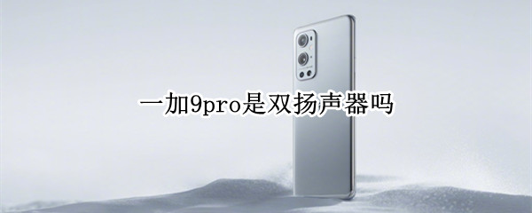 一加9pro是双扬声器吗（一加9r是双扬声器吗?）