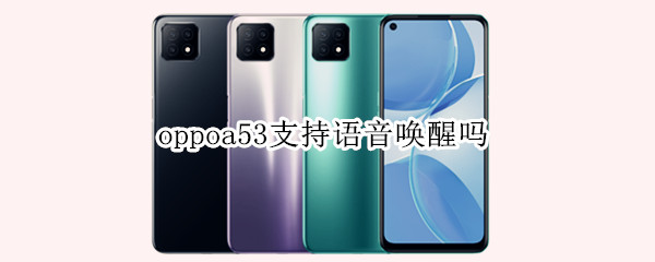 oppoa53支持语音唤醒吗（oppoa52支持语音唤醒吗?）