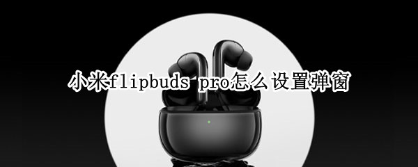 小米flipbuds（小米flipbudspro）