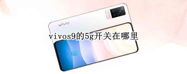 vivos9的5g开关在哪里 vivo s9e怎么打开5g开关