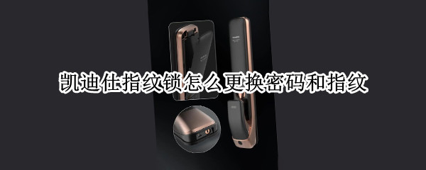 凯迪仕指纹锁怎么更换密码和指纹（凯迪仕指纹锁怎么更换密码和指纹为什么不出秘密）
