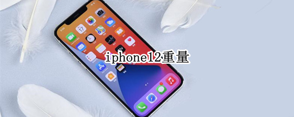 iphone12重量（iphone12promax重量）