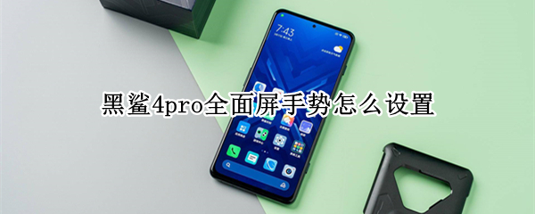 黑鲨4pro全面屏手势怎么设置（黑鲨4pro全面屏手势怎么设置出来）