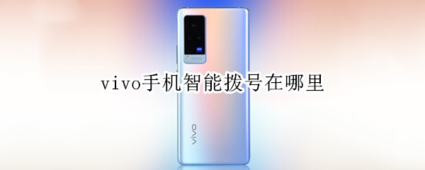 vivo手机智能拨号在哪里 vivo智能拨号在哪里设置方法