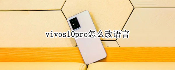vivos10pro怎么改语言 vivos10怎么设置中文
