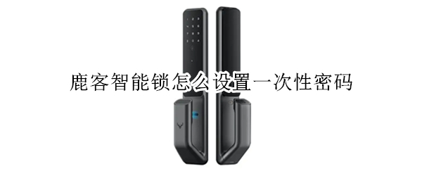 鹿客智能锁怎么设置一次性密码（鹿客智能锁如何远程发送一次性密码）