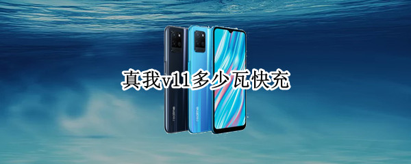 真我v11多少瓦快充（真我v11充电多少w）