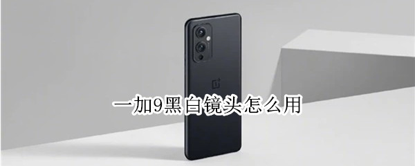 一加9黑白镜头怎么用（一加9黑白镜头怎么用视频）
