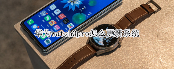 华为watch3pro怎么更新系统（华为watch3pro更新系统太慢）
