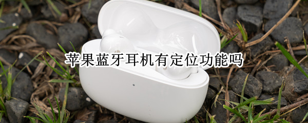 苹果蓝牙耳机有定位功能吗 捡到苹果耳机千万别用
